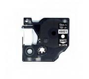 Compatible Dymo D1 45021 Blanco / Negro Cinta Rotuladora S0720610 Compatible Dymo D1 45021 Blanco / Negro Cinta Rotuladora S0720610