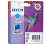 EPSON T0802 CYAN CARTUCHO DE TINTA ORIGINAL C13T08024011 EPSON T0802 CYAN CARTUCHO DE TINTA ORIGINAL C13T08024011
