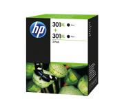 HP 301XL Negro Pack de 2 Cartuchos de Tinta Originales - D8J45AE HP 301XL Negro Pack de 2 Cartuchos de Tinta Originales - D8J45AE