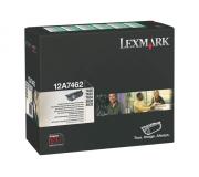 Lexmark 12A7462 T630 / T632 / T634 / X630 / X632 / X634 Negro Toner Original Lexmark 12A7462 T630 / T632 / T634 / X630 / X632 / X634 Negro Toner Original